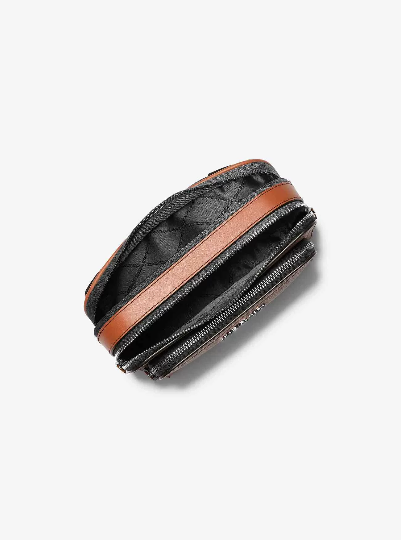 Kleine Umhängetasche aus gekrispeltem Leder von Hudson