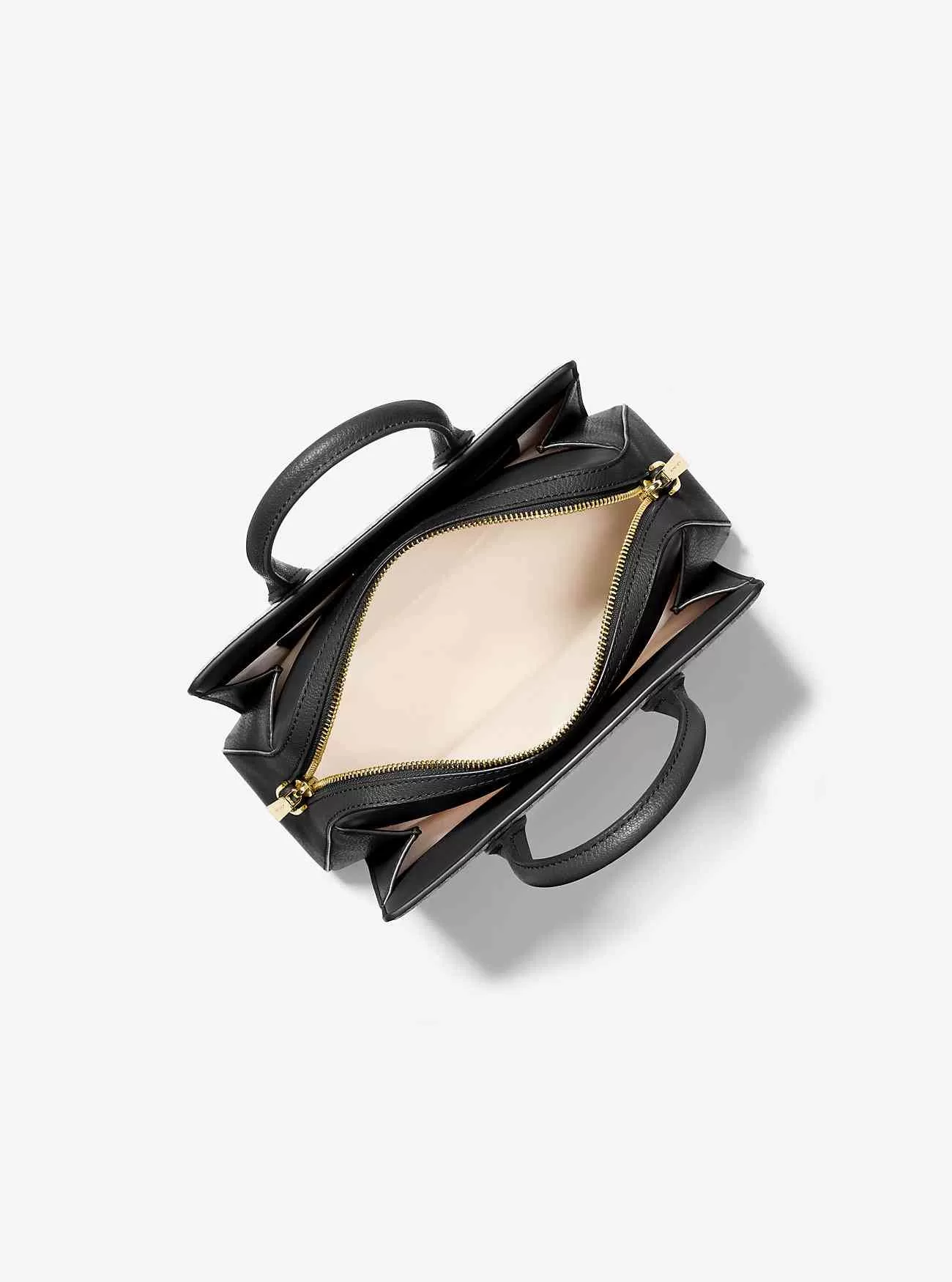 Kleine Umhängetasche „Laila“ aus genarbtem Leder