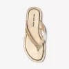 Koko Flip-Flop aus Metallic-Knisterleder Koko Flip-Flop aus Metallic-Knisterleder