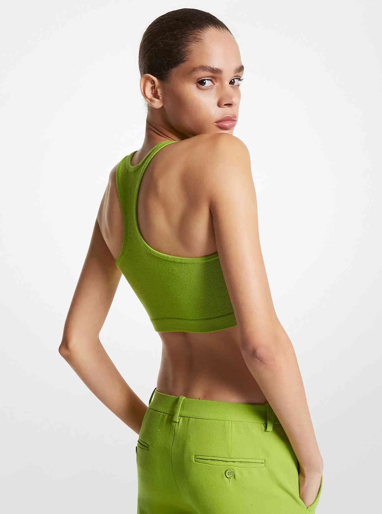 Kurzes Tanktop aus Kaschmir 1 - Kurzes Tanktop aus Kaschmir