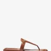 Lena Leder-T-Riemen-Sandale