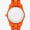 Limited Edition Petite Lexington Orangefarbene Uhr