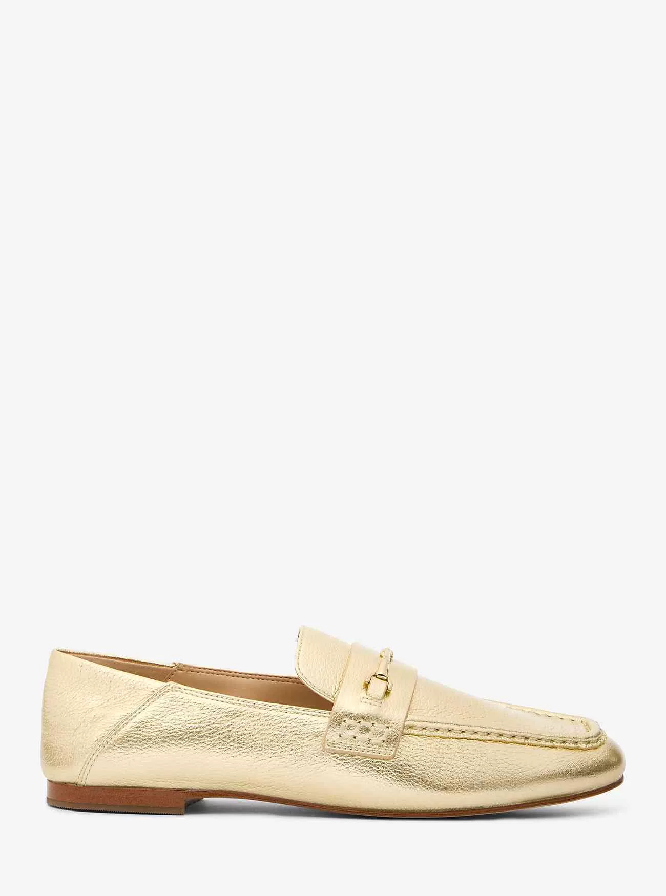 Loafer „Lena“ aus Metallic-Leder