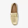 Loafer „Lena“ aus Metallic-Leder