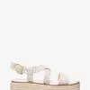 Lynn Signature Logo Plateau-Espadrille-Sandale