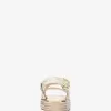 Lynn Signature Logo Plateau-Espadrille-Sandale