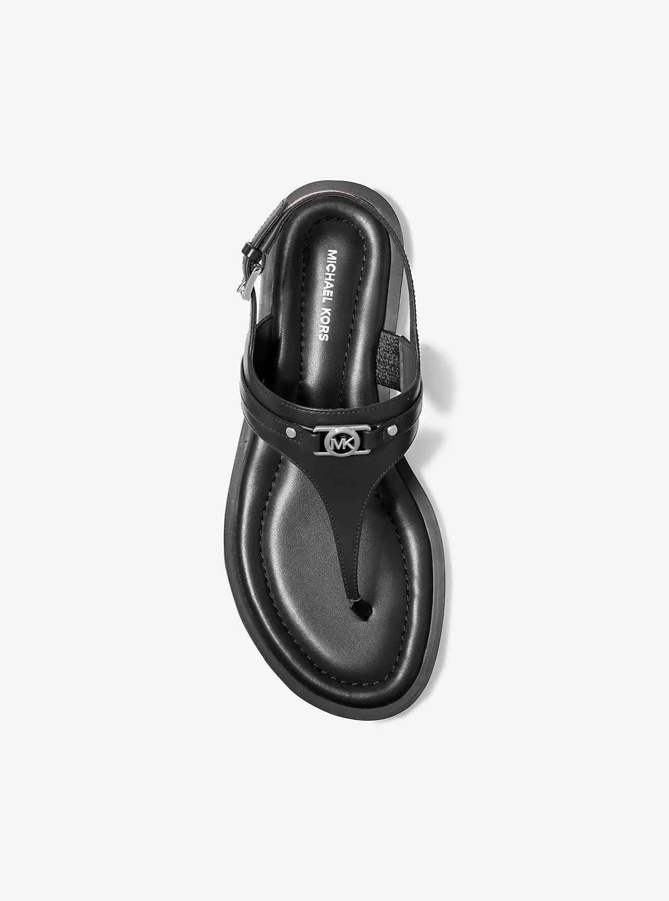 Mandy Leder-T-Riemen-Sandale Mandy Leder-T-Riemen-Sandale