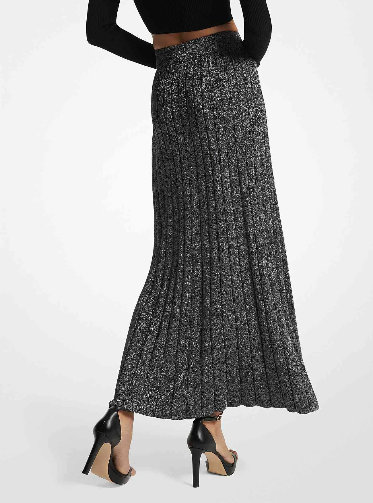 Metallic-Rippstrickrock