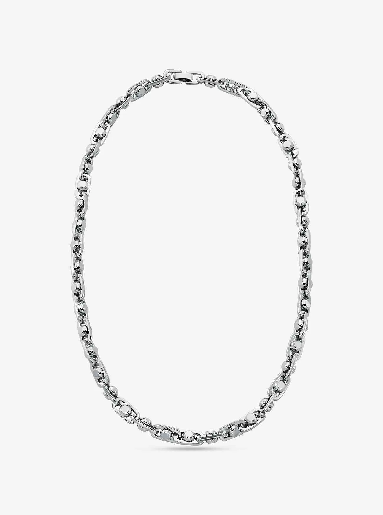 Mittelgroße Astor-Gliederkette aus edelmetallbeschichtetem Messing