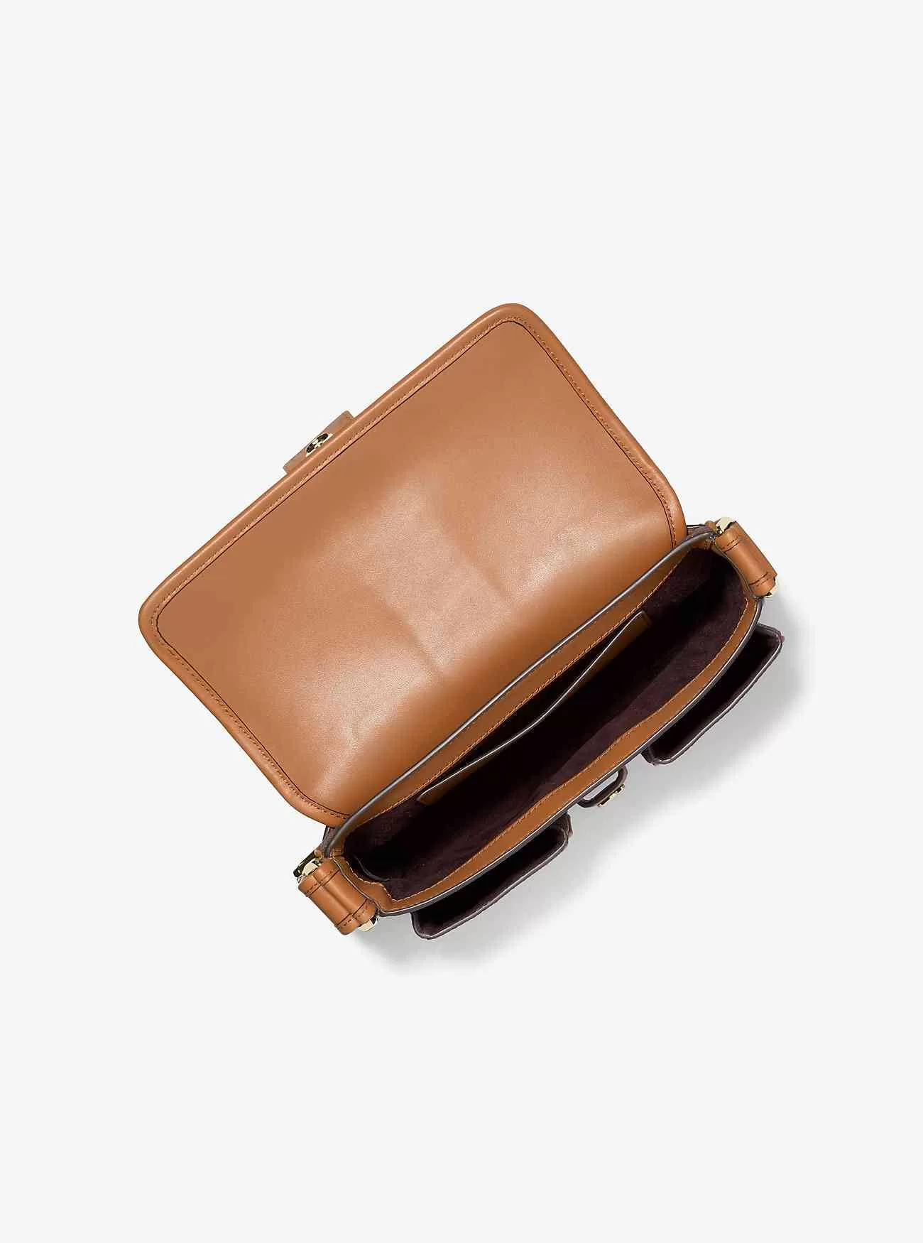 Mittelgroße Colby-Schultertasche mit Signature-Logo