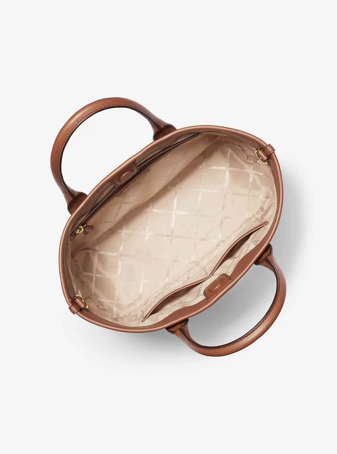 Mittelgroße Luisa-Umhängetasche mit Signature-Logo