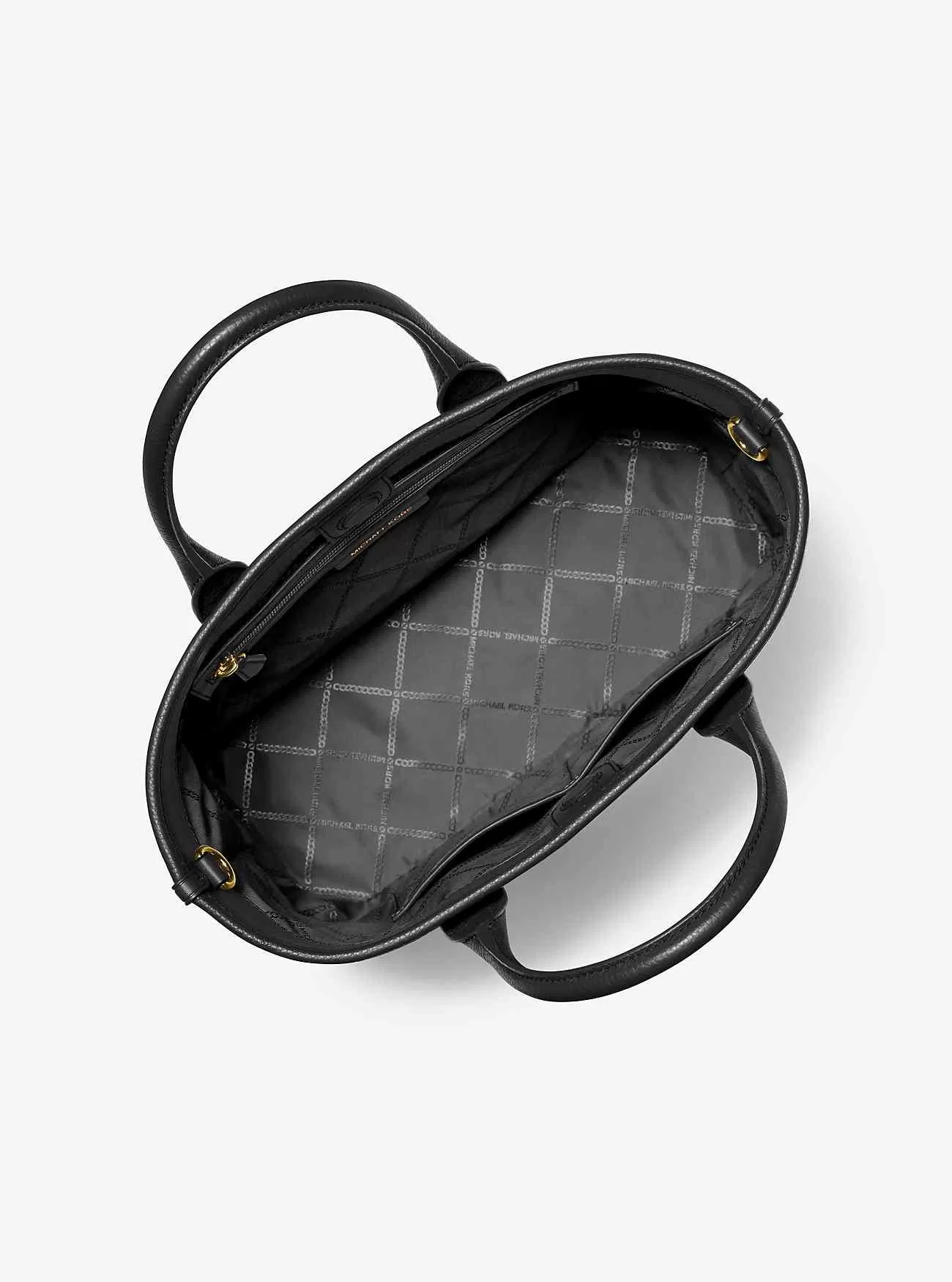 Mittelgroße Tragetasche „Luisa“ aus gekrispeltem Leder