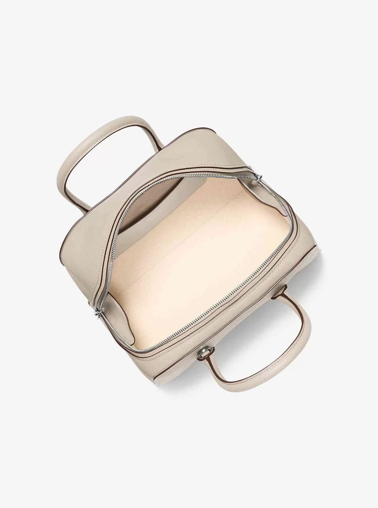 Mittlere Ashton-Umhängetasche aus genarbtem Leder