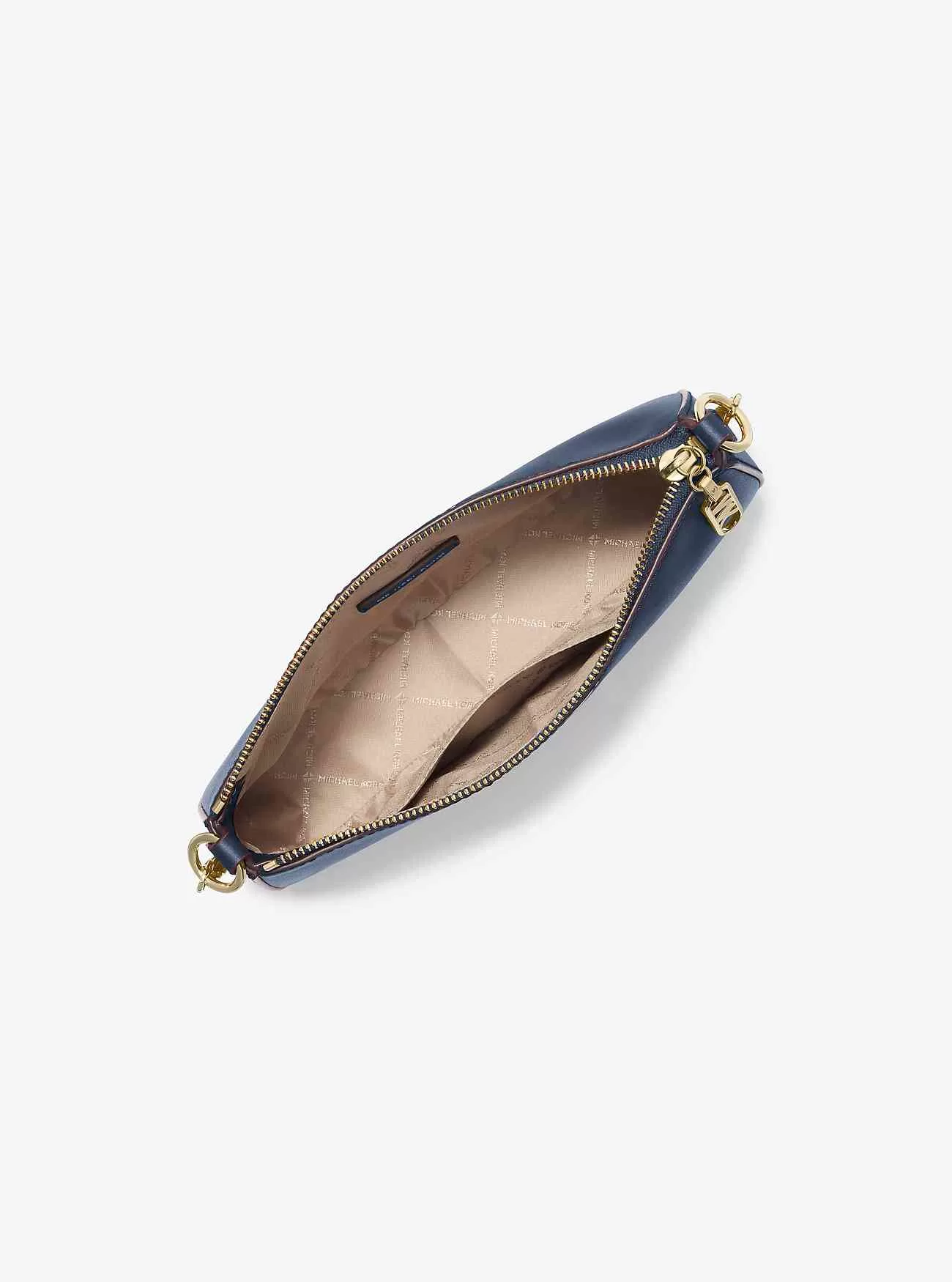 Mittlere Empire-Pochette aus Leder mit Kettengliedern