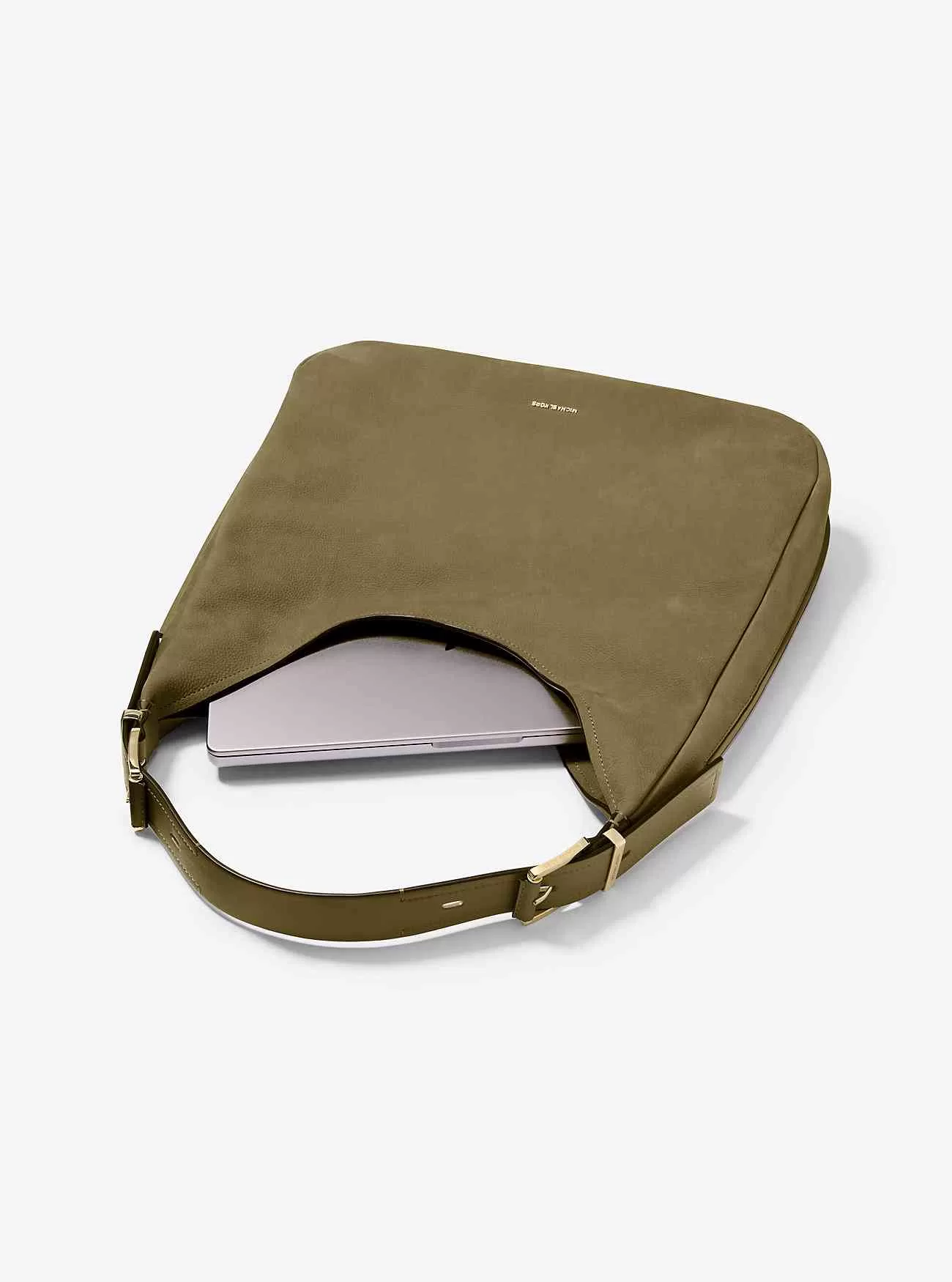 Nolita Große Hobo-Umhängetasche aus Nubukleder Nolita Große Hobo-Umhängetasche aus Nubukleder