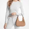 Nolita Kleine Hobo-Schultertasche aus gekrispeltem Leder Nolita Kleine Hobo-Schultertasche aus gekrispeltem Leder