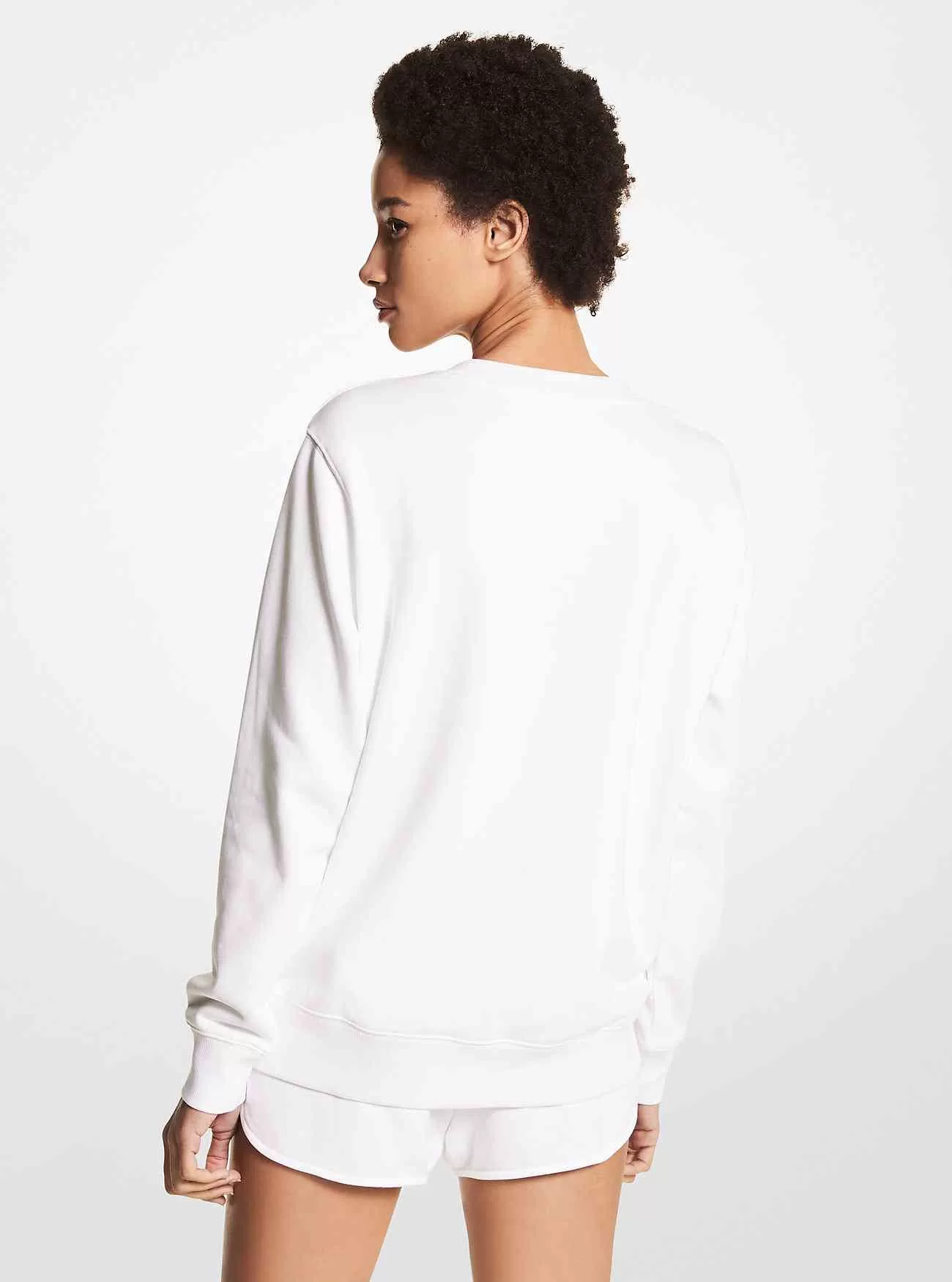 PRIDE verziertes Sweatshirt aus Bio-Baumwollfrottee