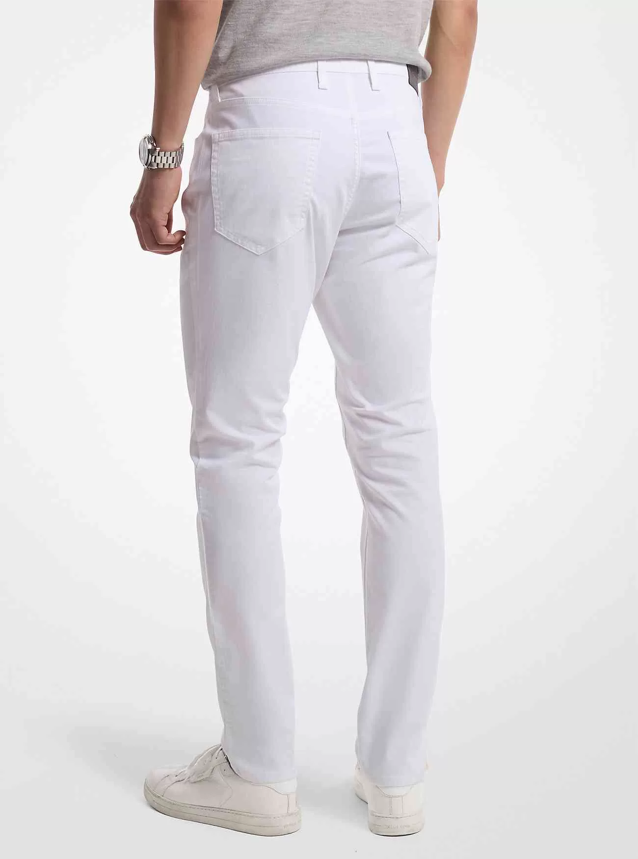 Parker Slim-Fit-Hose aus Stretch-Twill