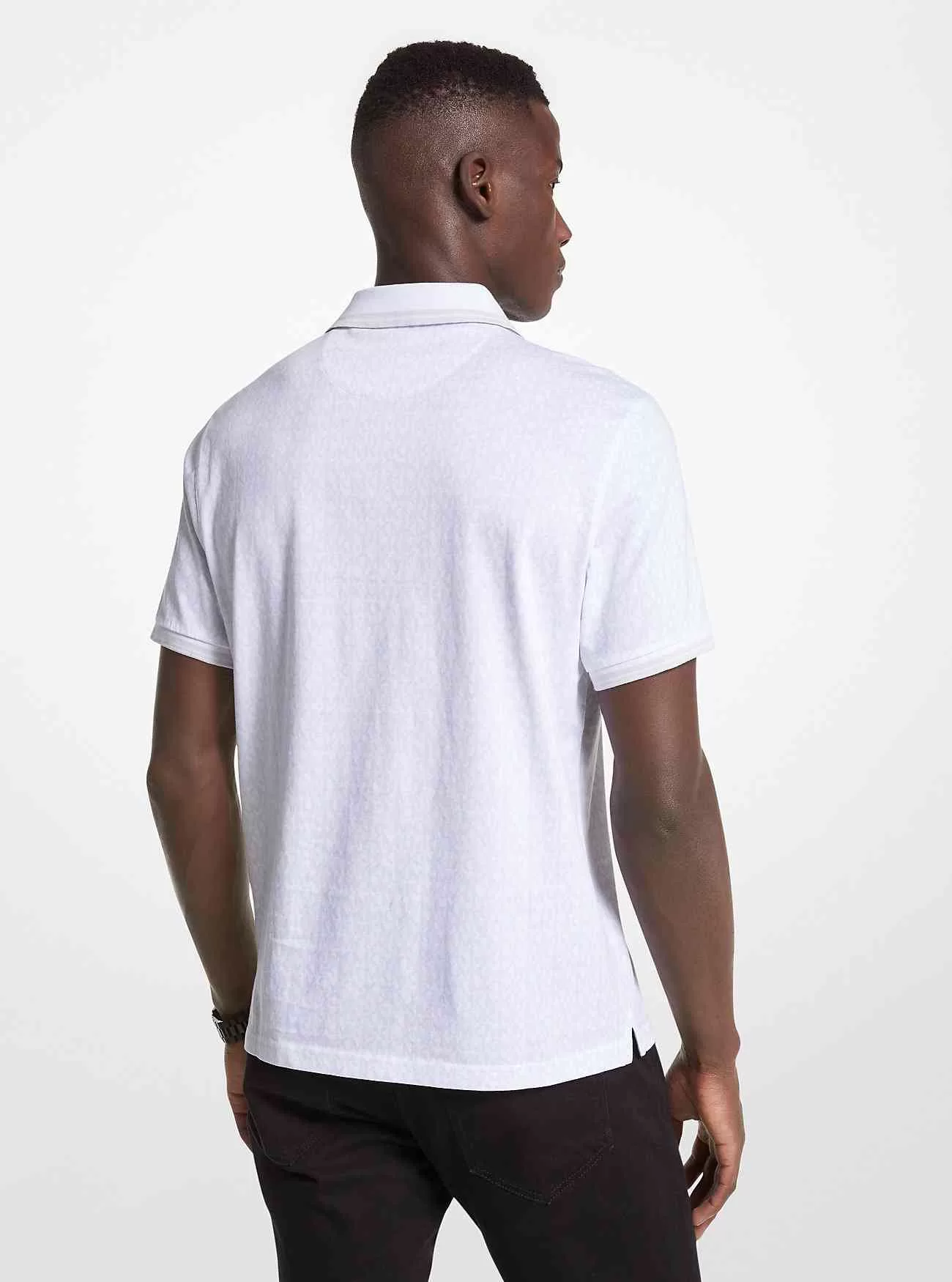 Poloshirt aus Baumwolljersey mit Greenwich-Logoprint