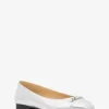 Rebecca Flex Ballerinas aus knisterndem Metallic-Leder
