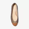 Rebecca Flex Empire Monogram Ballerinas