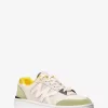 Rebel Color-Block-Sneaker aus Leder und Mesh