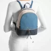 Rhea Mittelgroßer Rucksack mit Farbblock-Logo