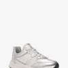 Riley-Sneaker aus Metallic-Leder