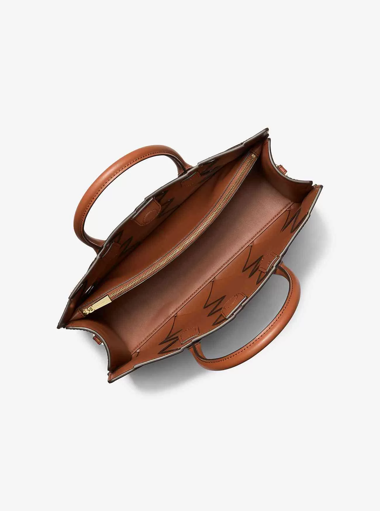 Scarlett Mittelgroße Umhängetasche aus gewebtem Leder