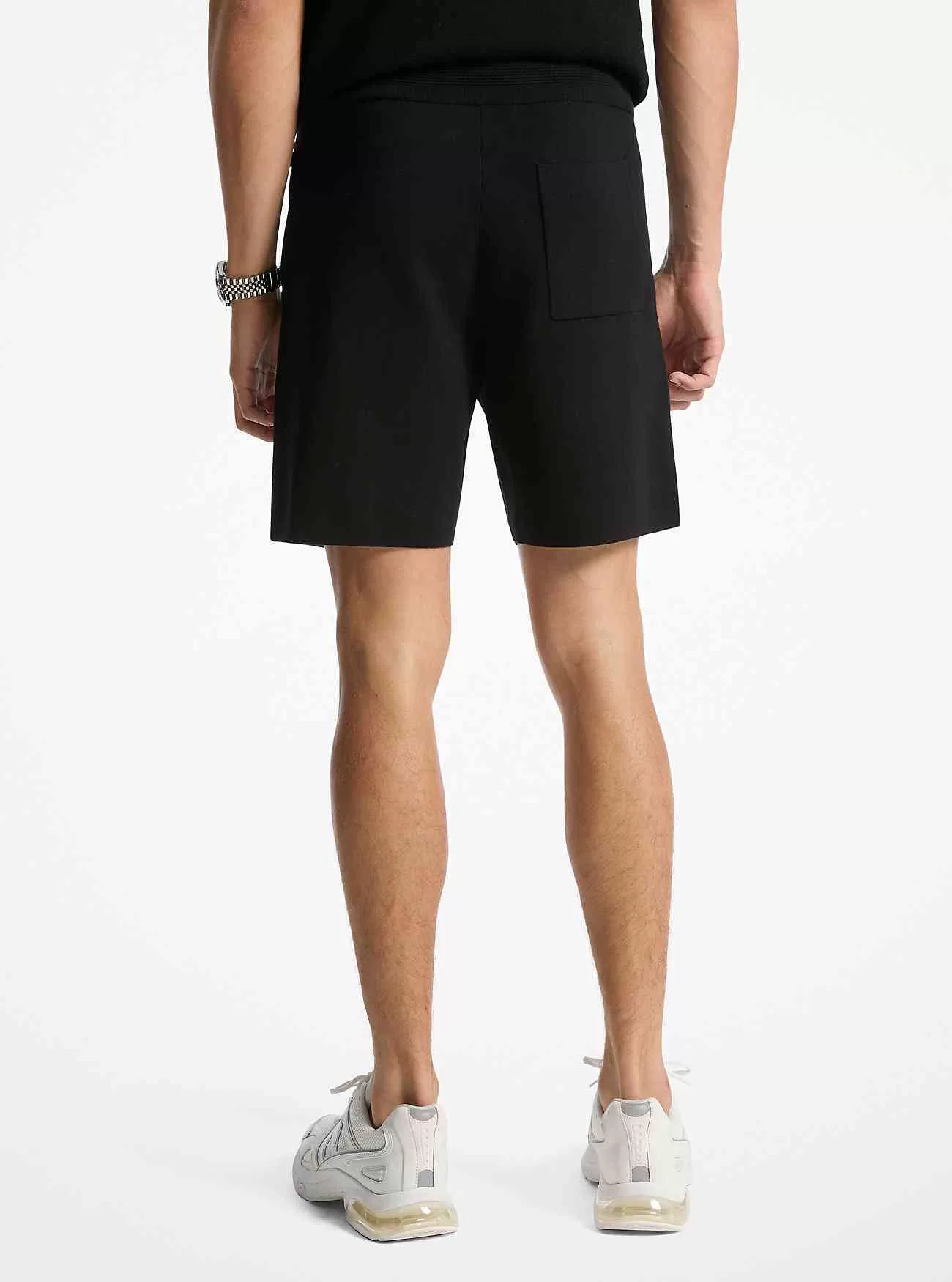 Shorts aus Baumwolle mit Kordelzug