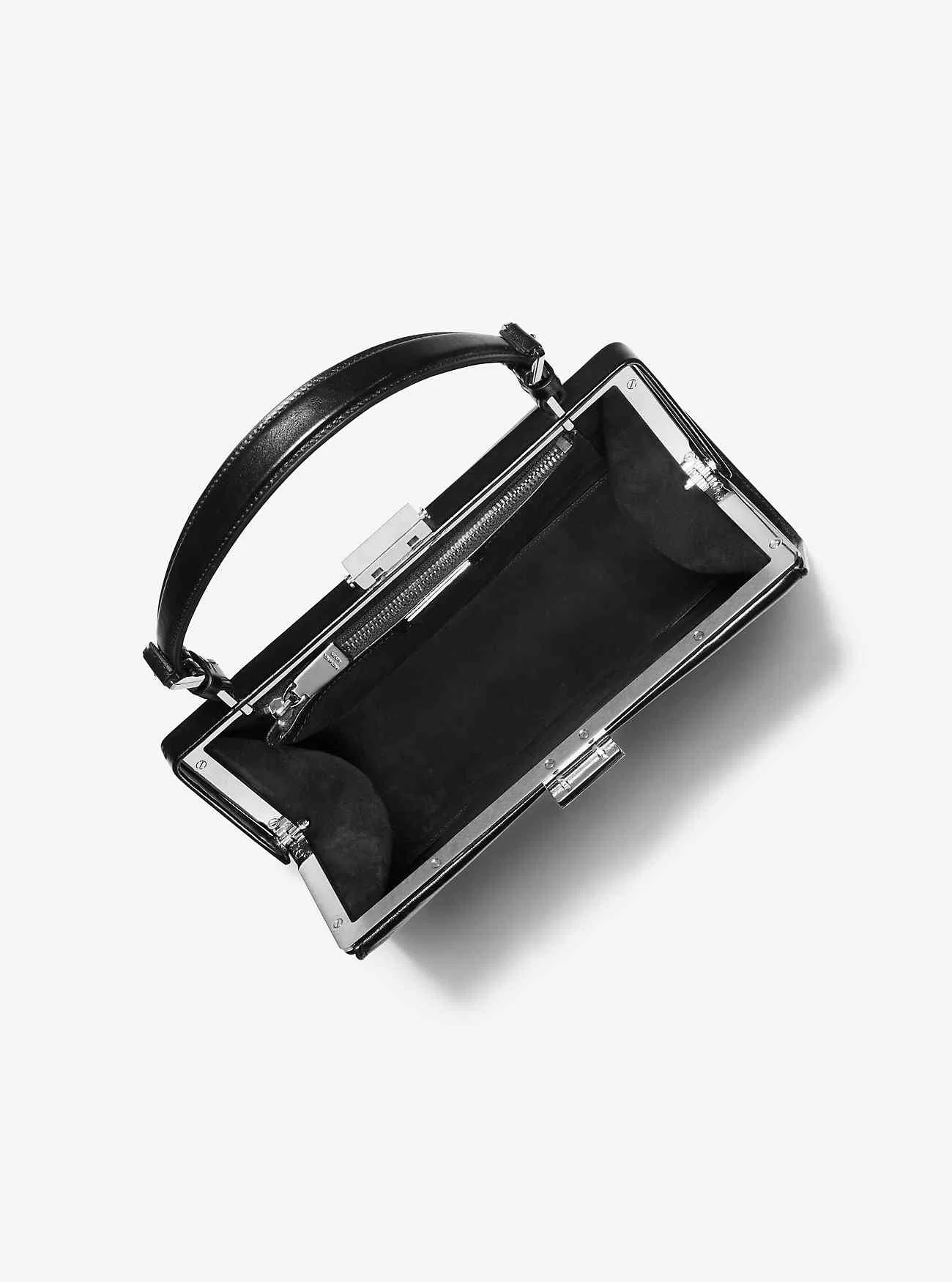 Simone Leder-Quasten-Umhängetasche