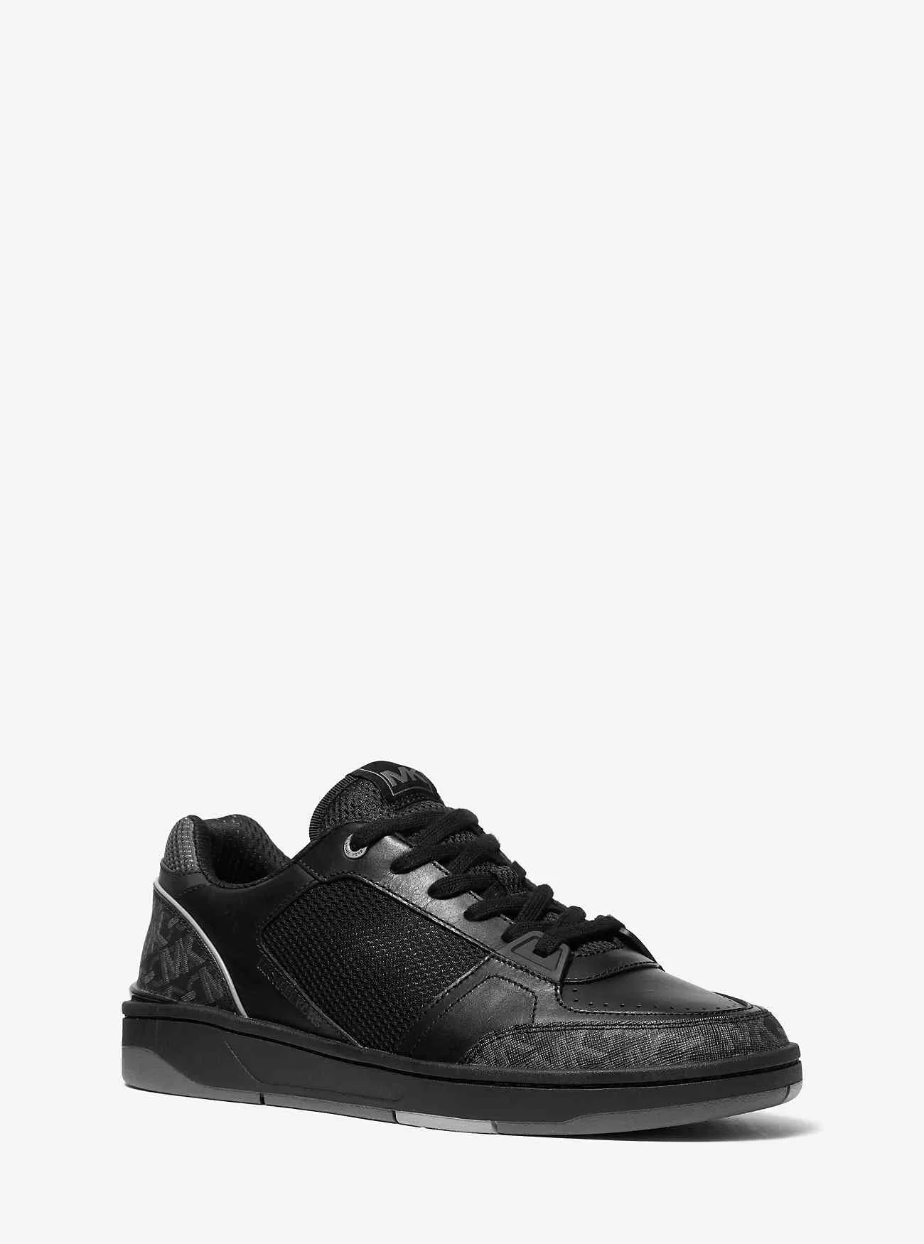 Sneaker aus Rebel Empire-Monogramm und Leder