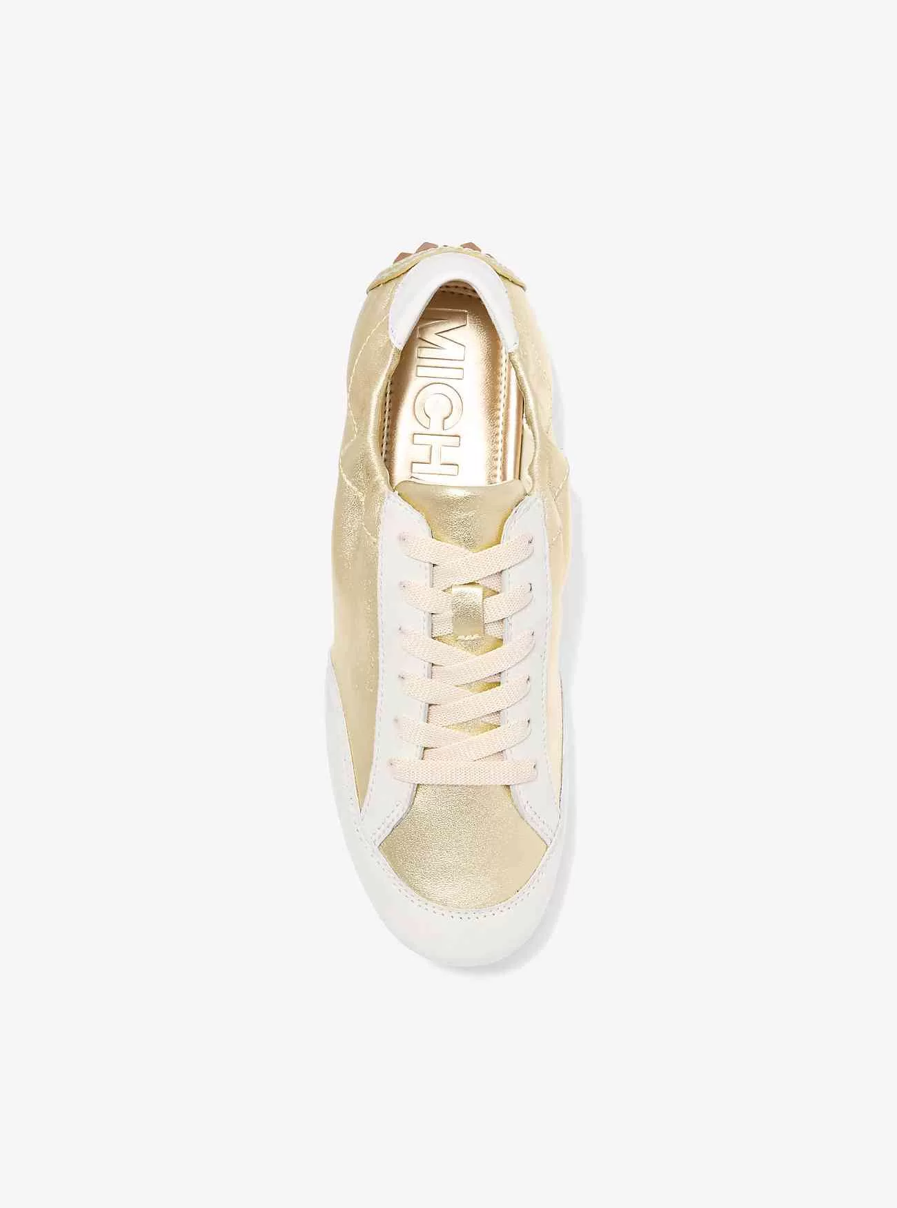 Susie Metallic-Sneaker aus Leder und Wildleder Susie Metallic-Sneaker aus Leder und Wildleder