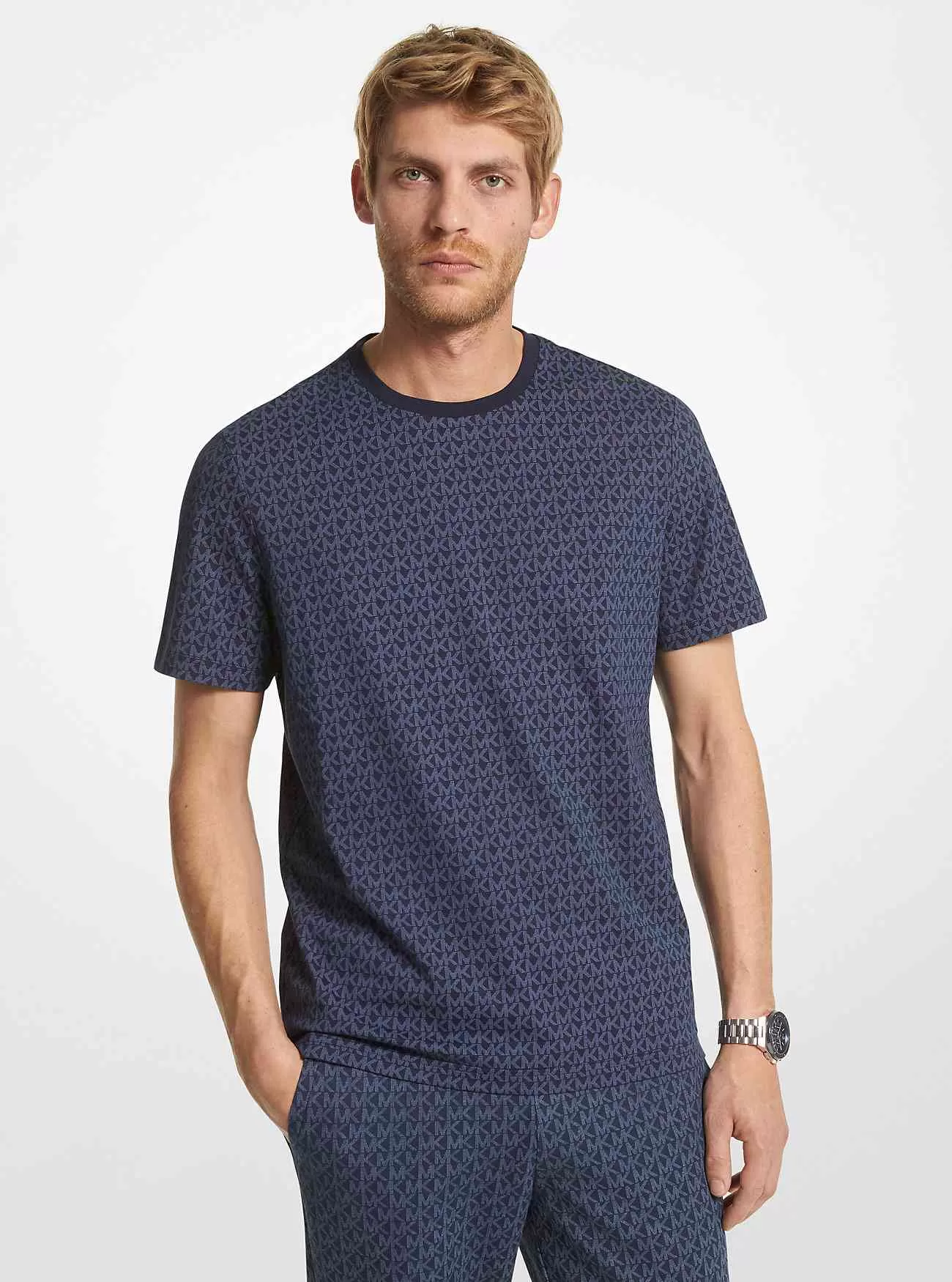 T-Shirt aus Baumwolle mit Logo