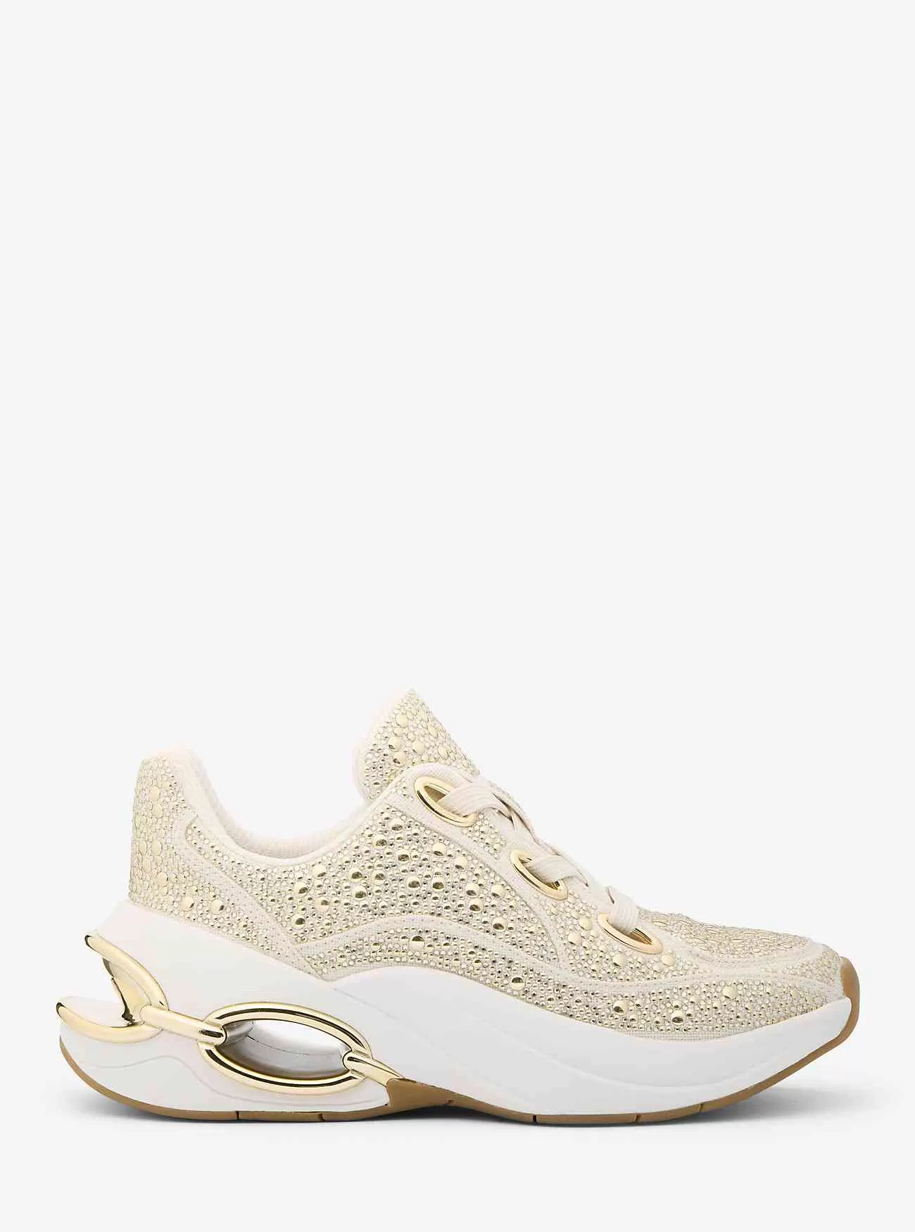 Toni verzierter Sneaker aus Leinenmischung Toni verzierter Sneaker aus Leinenmischung