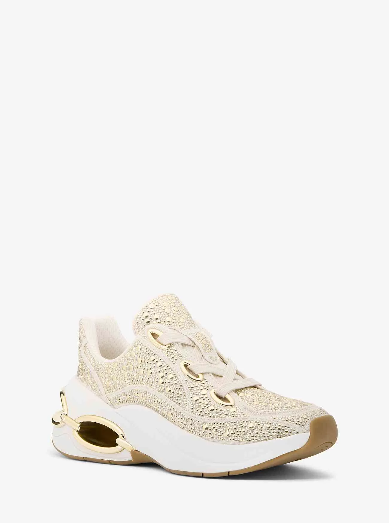 Toni verzierter Sneaker aus Leinenmischung Toni verzierter Sneaker aus Leinenmischung