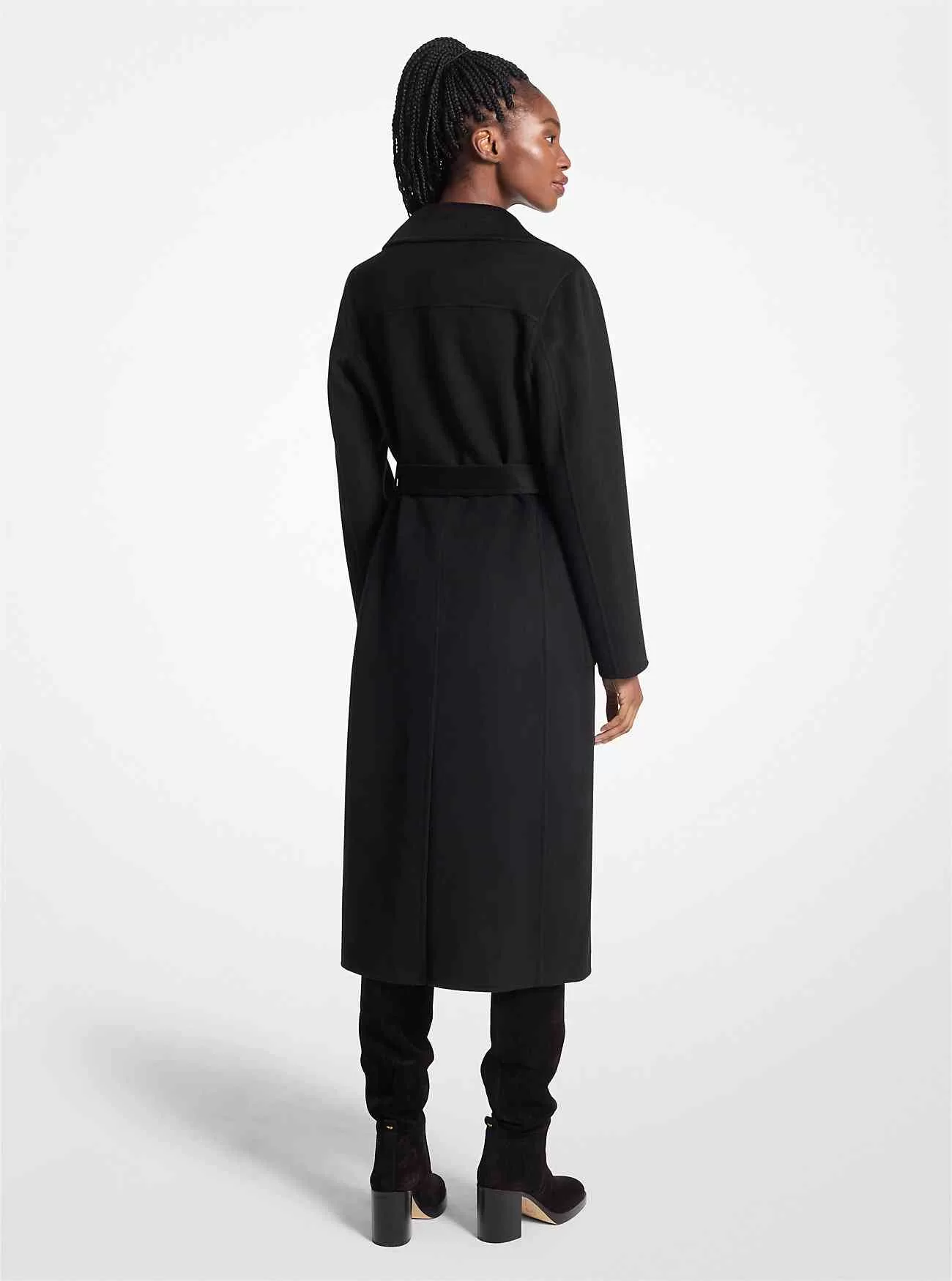 Trenchcoat aus Wollmischung