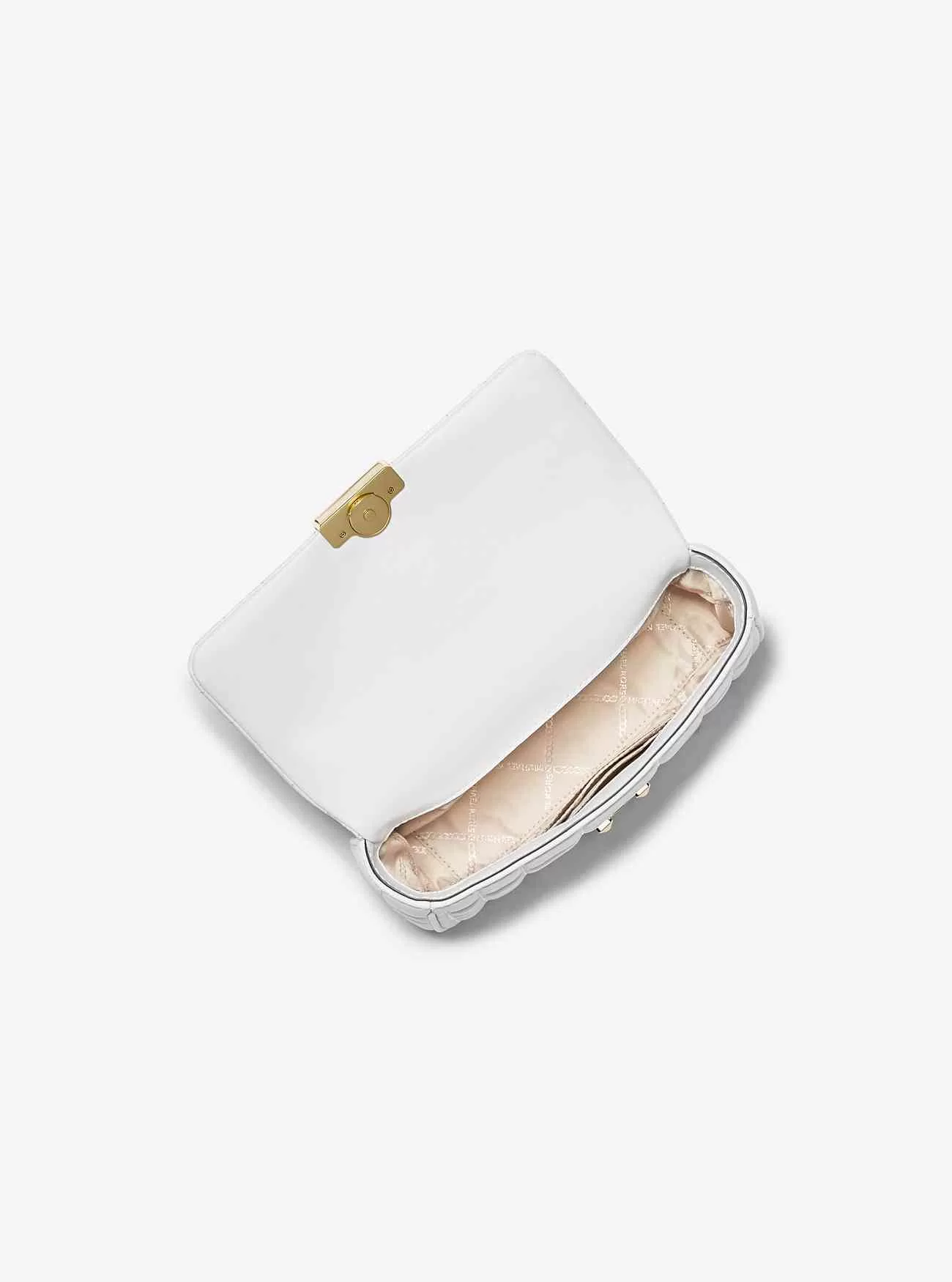 Tribeca Kleine Umhängetasche aus gestepptem Leder