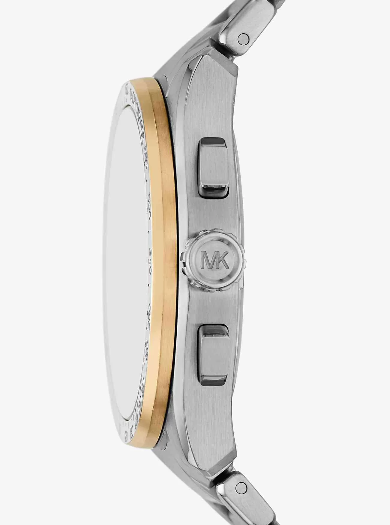 Übergroße Accelerator 2.0 Silberfarbene Uhr