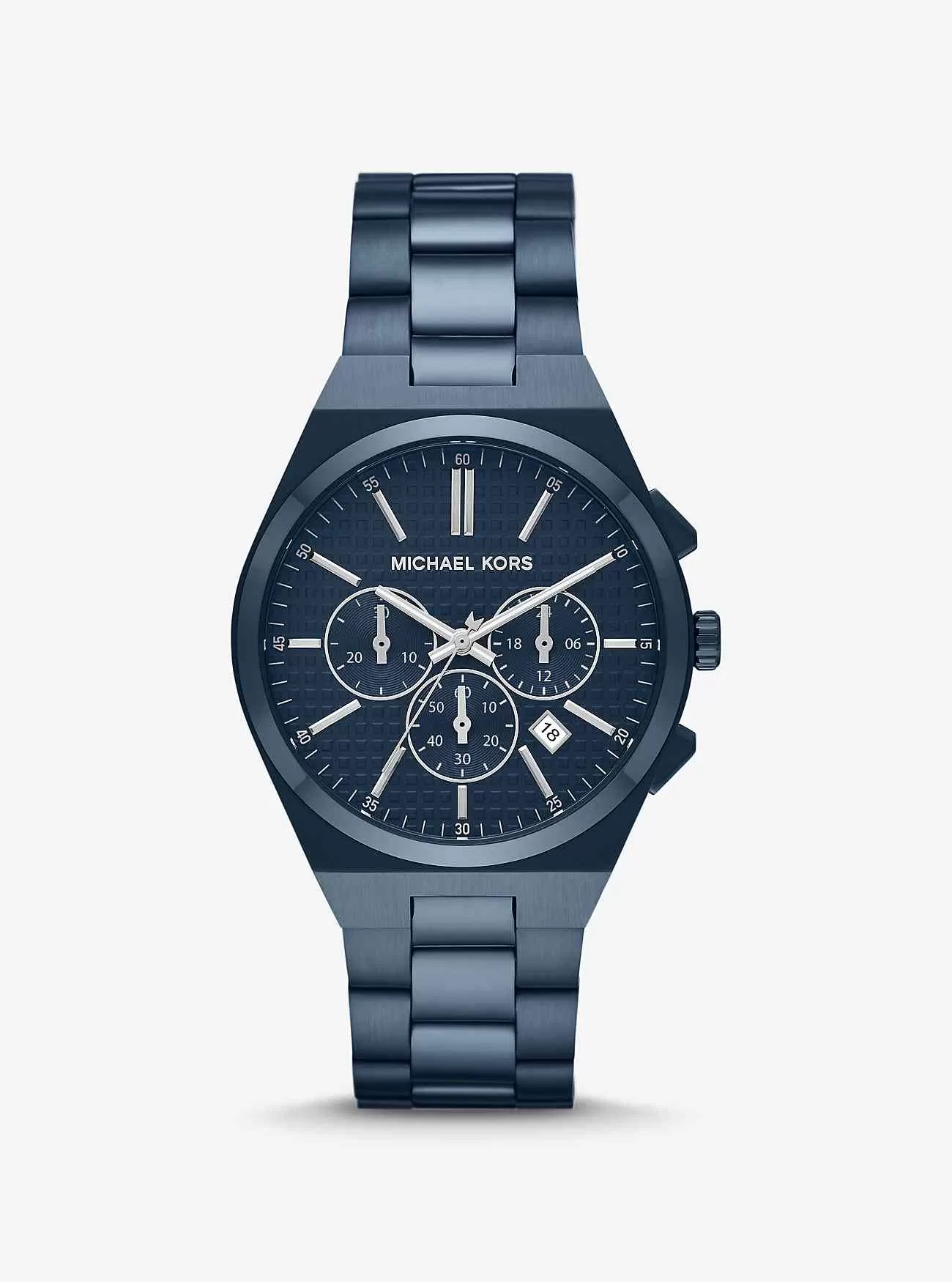 Übergroße Lennox Blue-Tone-Uhr