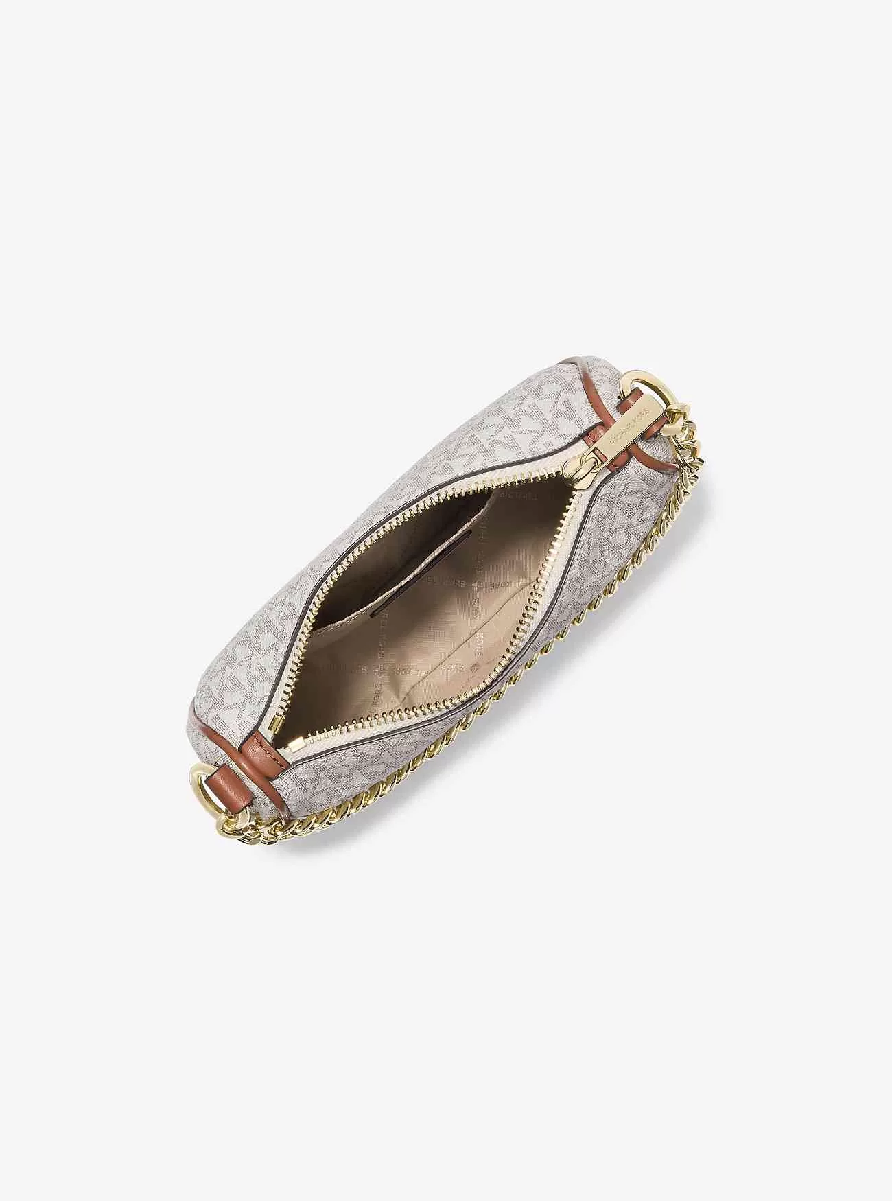 Wandelbare Umhängetasche „Carmela Small Signature Logo“.