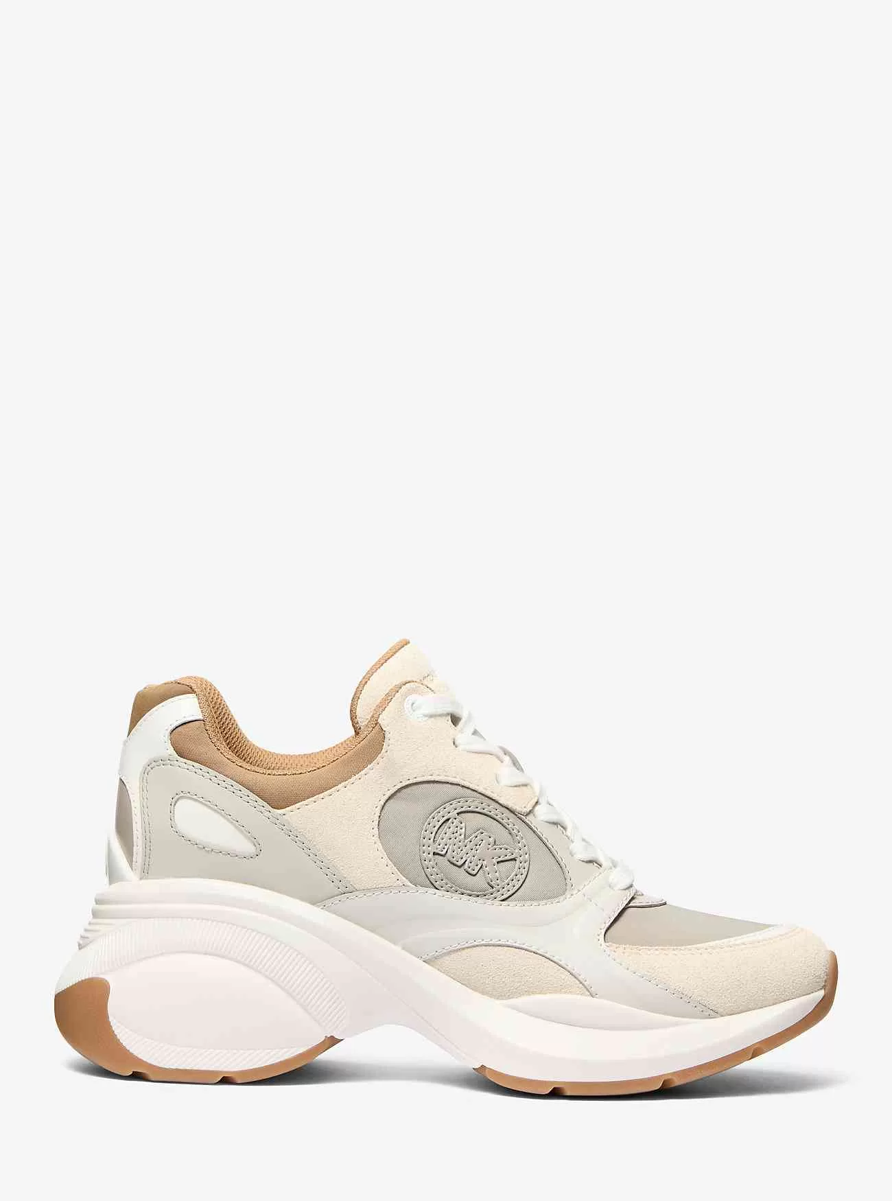 Zuma Color-Block-Sneaker aus Leder und Nylon