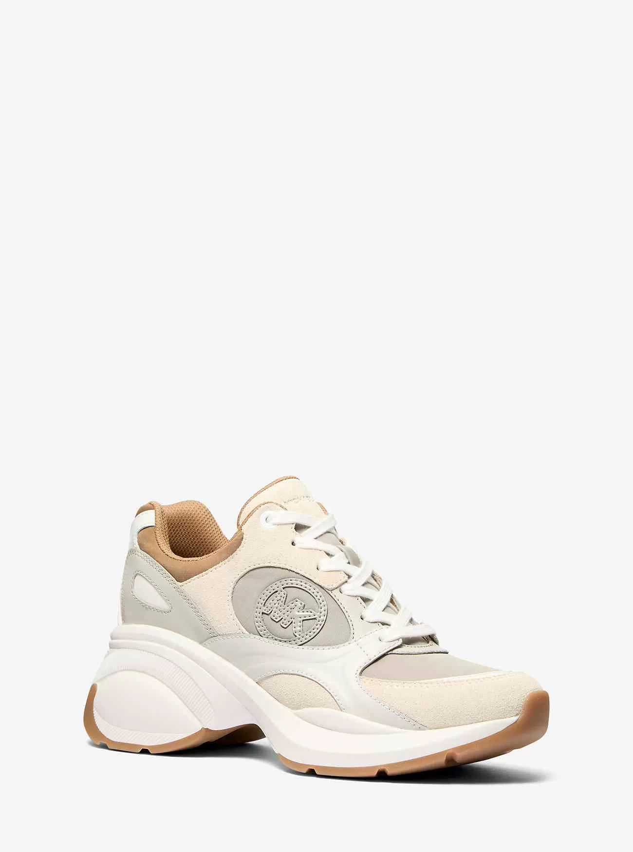 Zuma Color-Block-Sneaker aus Leder und Nylon