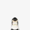 Zuma Color-Block-Sneaker aus geknistertem Leder und Mesh