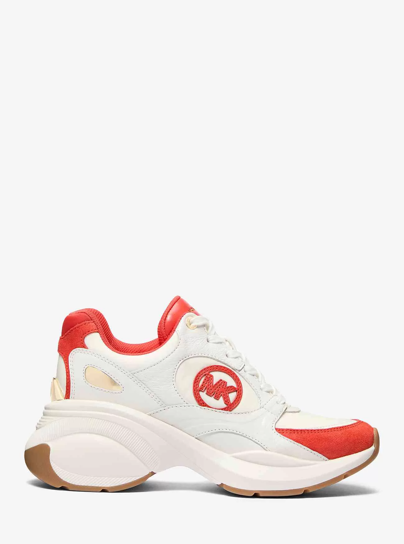 Zweifarbiger Zuma-Sneaker aus Leder und Wildleder