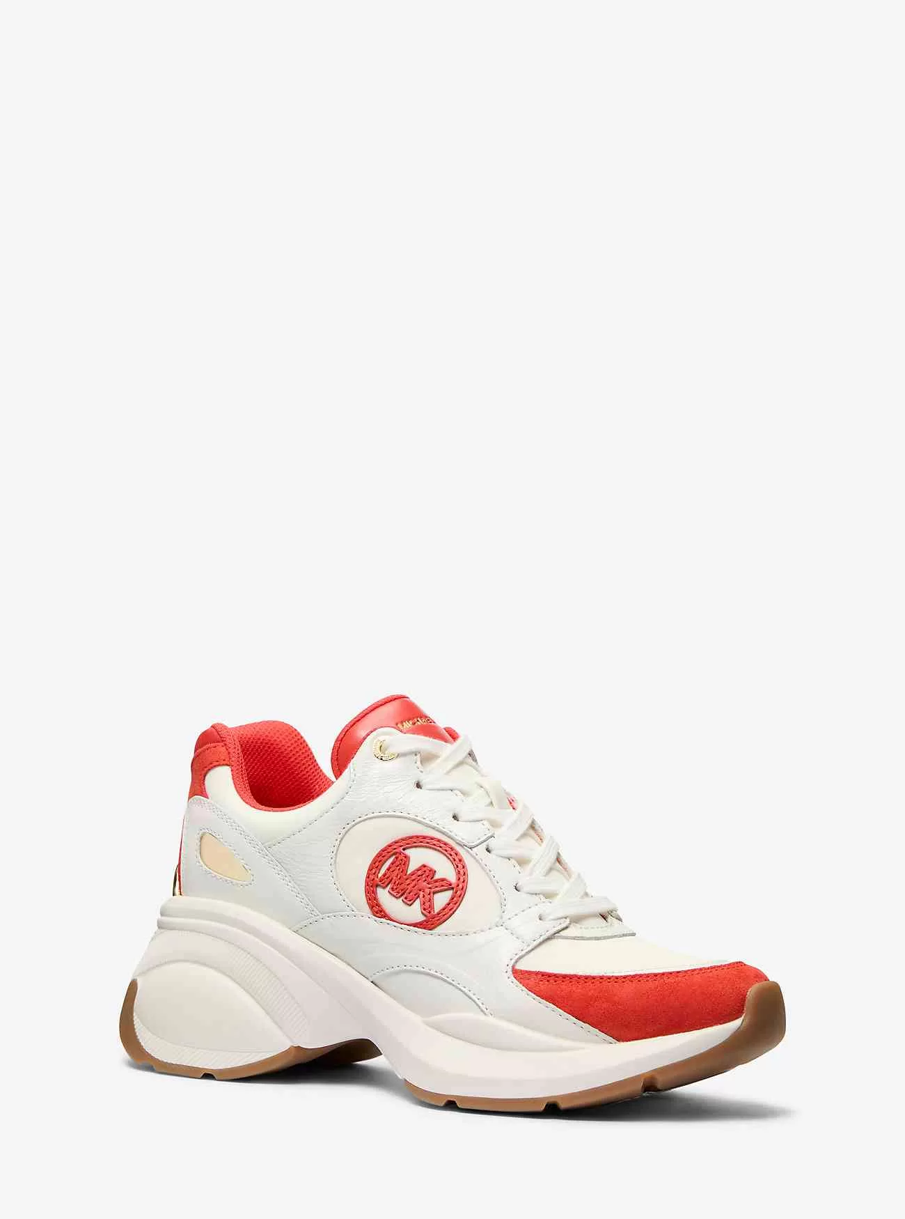 Zweifarbiger Zuma-Sneaker aus Leder und Wildleder